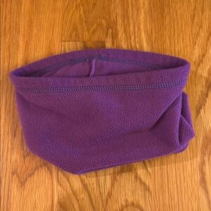 Cozy Purple Kids Fleece Neck Scarf/Wrap
